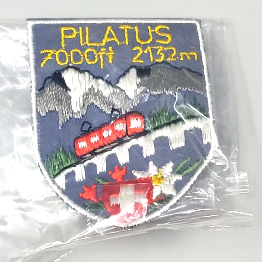 Vintage Pilatus Aircraft LTD. Patch